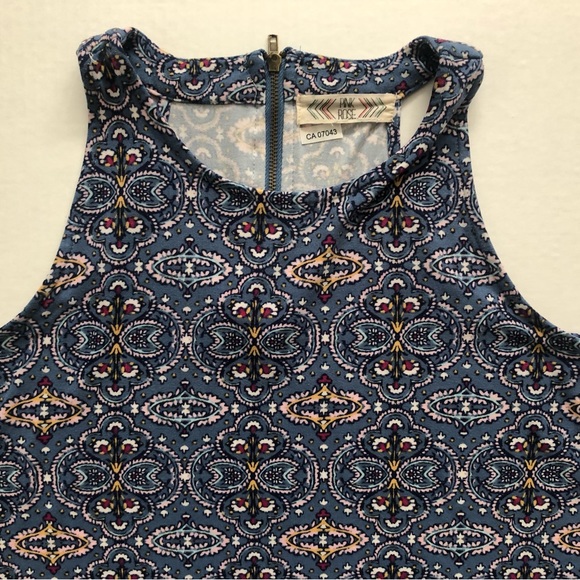 Pink Rose A-line Dress, Sz M - Picture 2 of 7